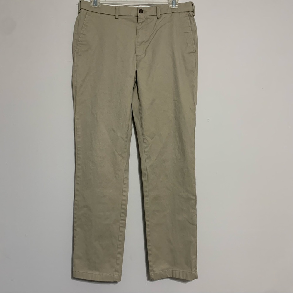 George Men’s Premium Straight Fit Khaki Pants 36 x 34